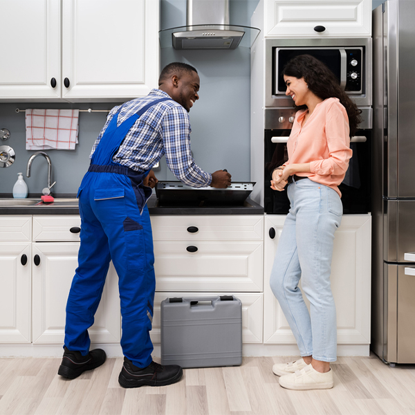 how long does it typically take to complete cooktop repair services in Kinbrae MN